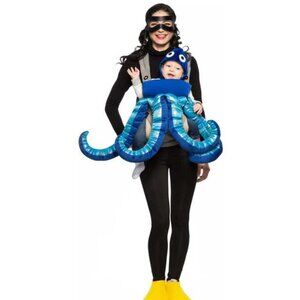 Baby Costume - Octopus Carrier Cover and Headpiece